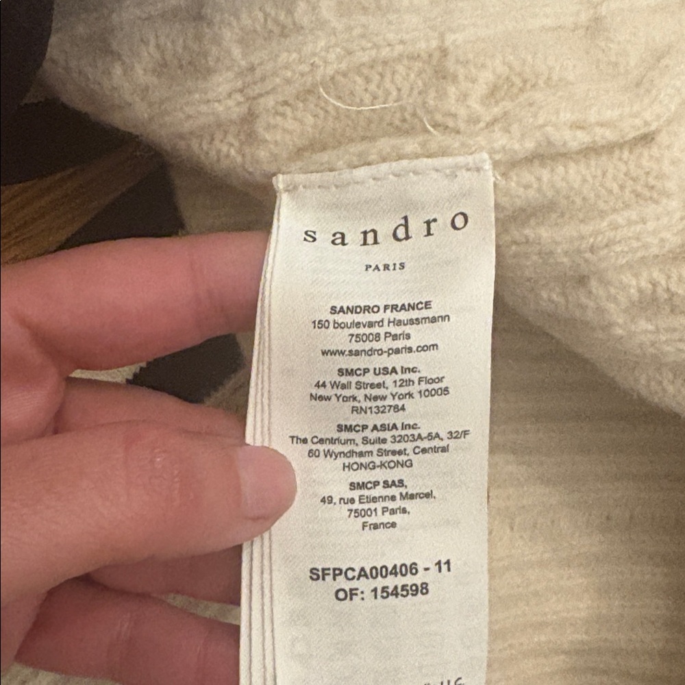 SANDRO
Esperance striped wool cardigan - Picture 7 of 8